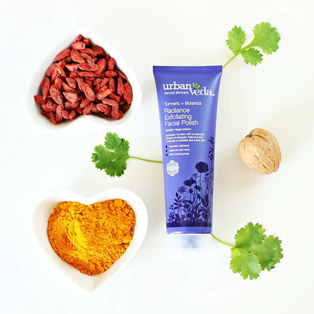 Urban Veda Radiance Exfoliating Facial Polish | Grocsy