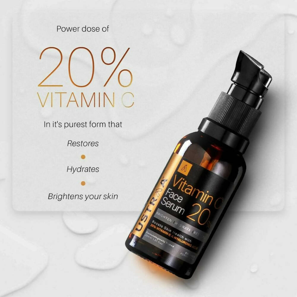 Ustraa 20% Vitamin C Face Serum | Grocsy