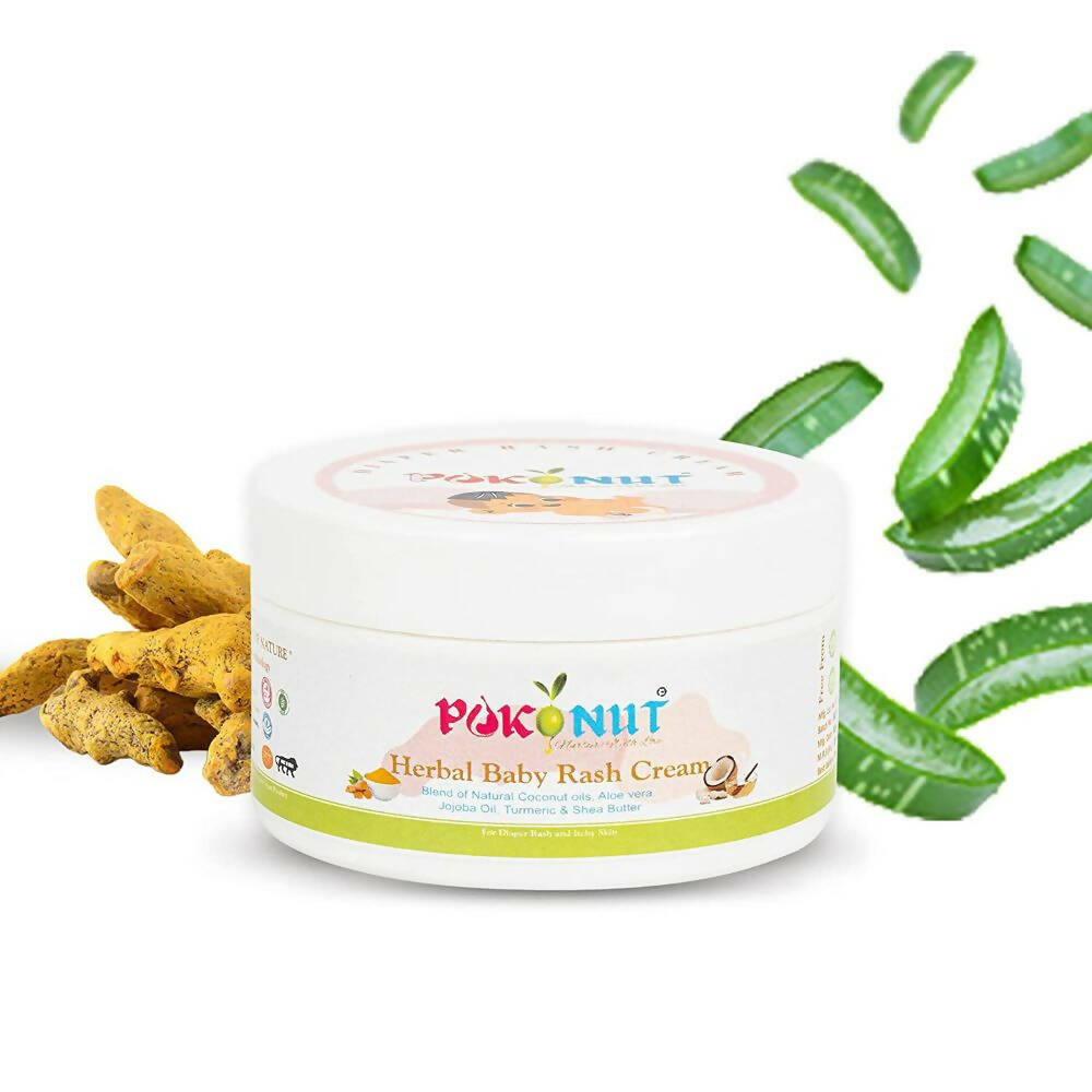 Pokonut Herbal Baby Diaper Rash Free Cream | Grocsy