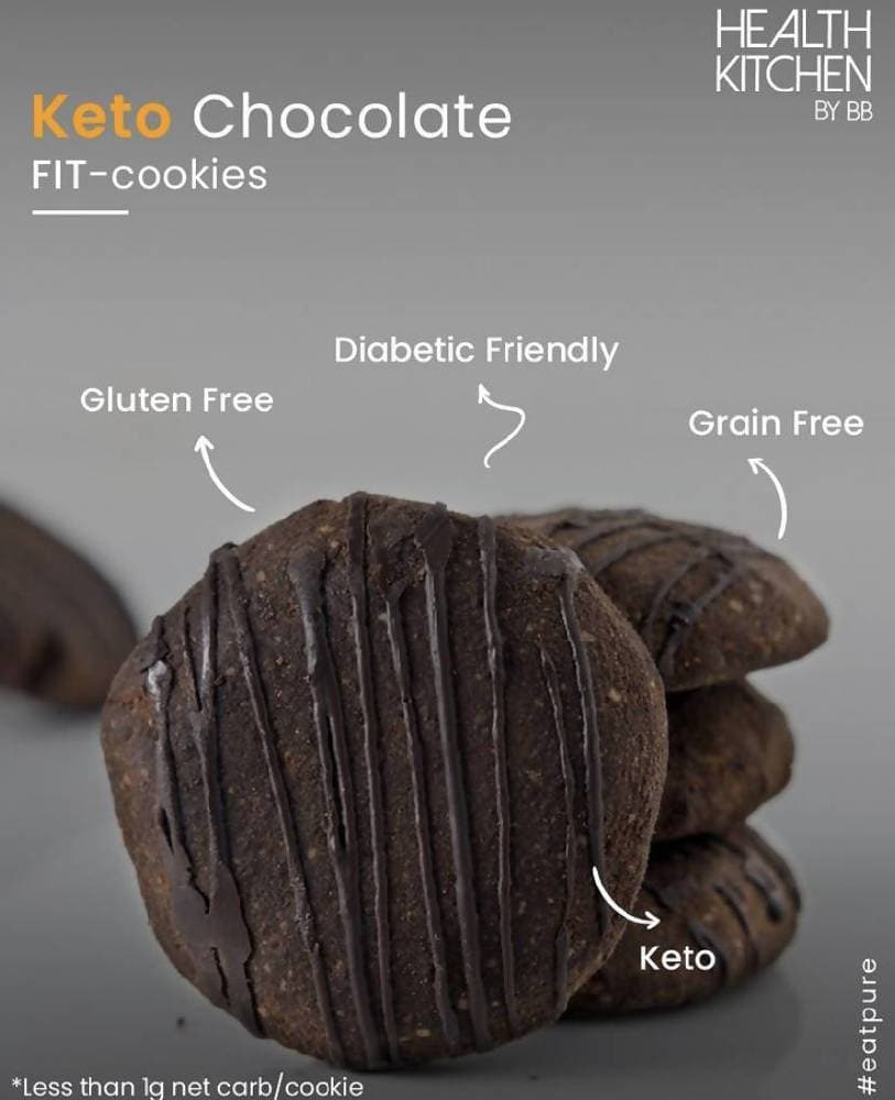Talk Healthy To Me - Keto Chocolate Fit cookies | Grocsy