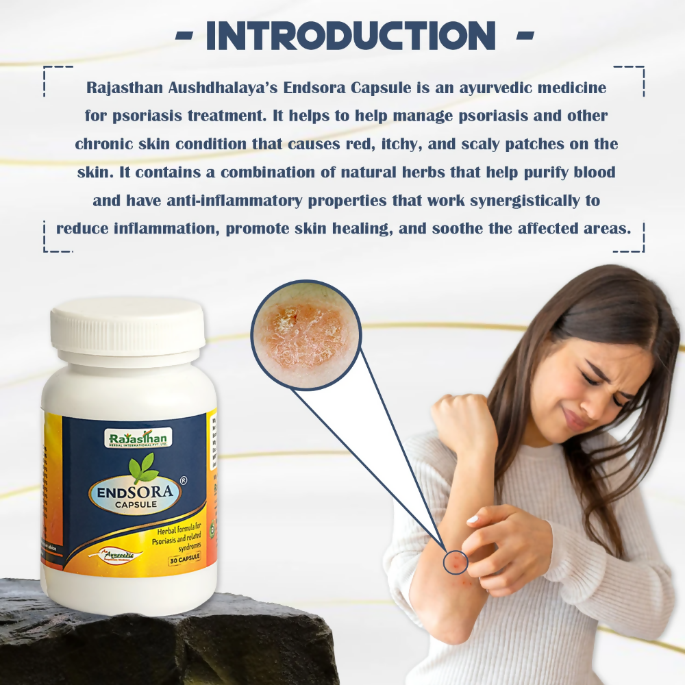 Rajasthan Herbals Endsora Capsules | Grocsy