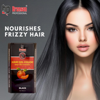 Bronson Professional Fruit Vinegar Gel Hair Colur Dye Natural Black | Grocsy