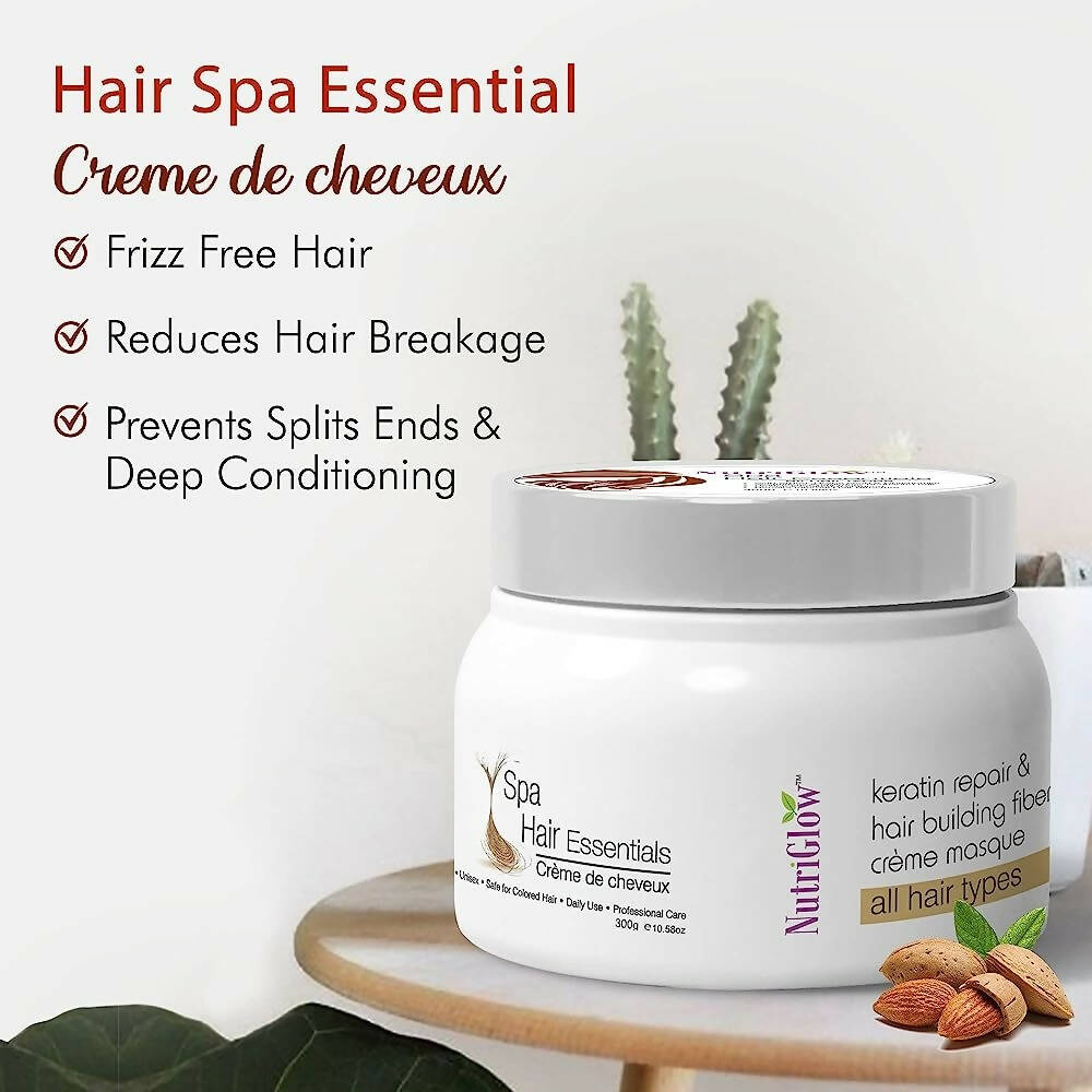 NutriGlow Hair Spa Cream with Keratin Repair Formula | Grocsy