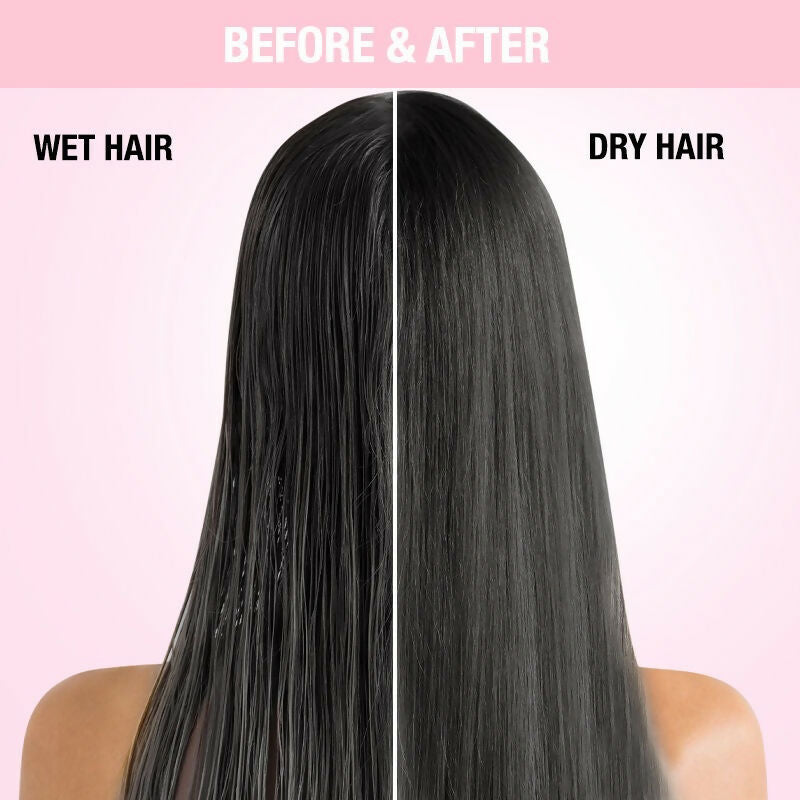 Nykaa Naturals Microfiber Hair Wrap for Frizz Free & Shiny Hair - Pink | Grocsy