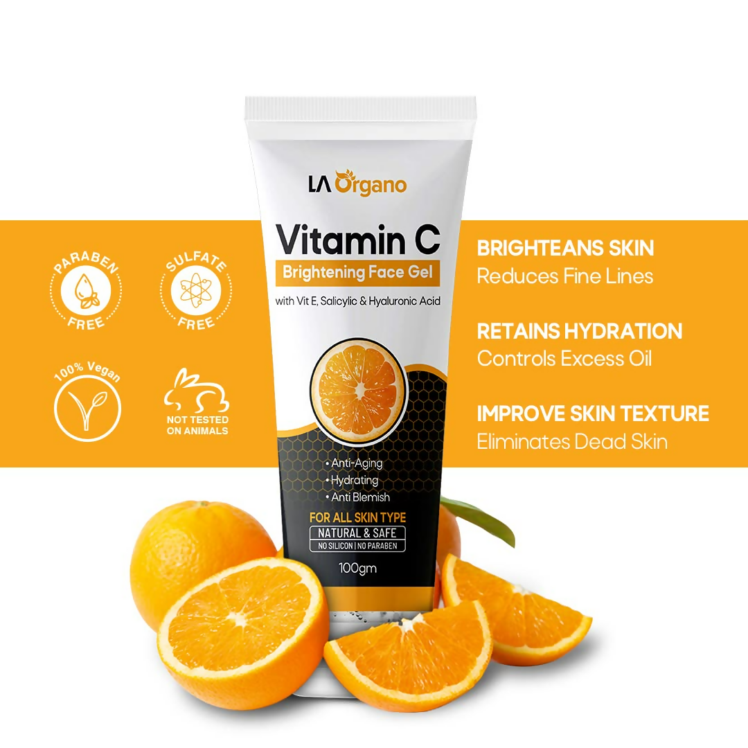 LA Organo Vitamin C Brightening Face Gel | Grocsy