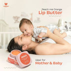 Maate Lip Butter | Packed with Vitamin C For Ultra Moisturized Lips | Enriched with Peach And Orange | Grocsy
