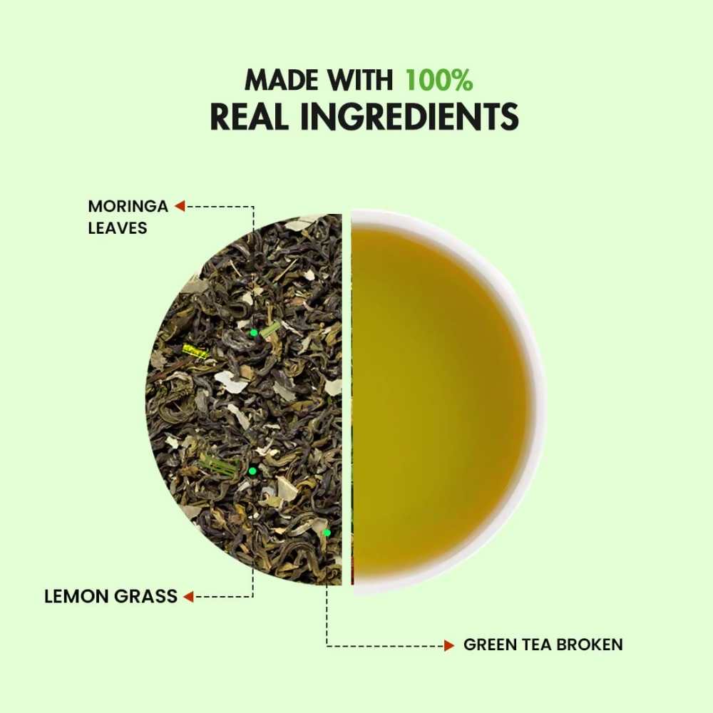Sorich Organics Moringa Green Tea | Grocsy