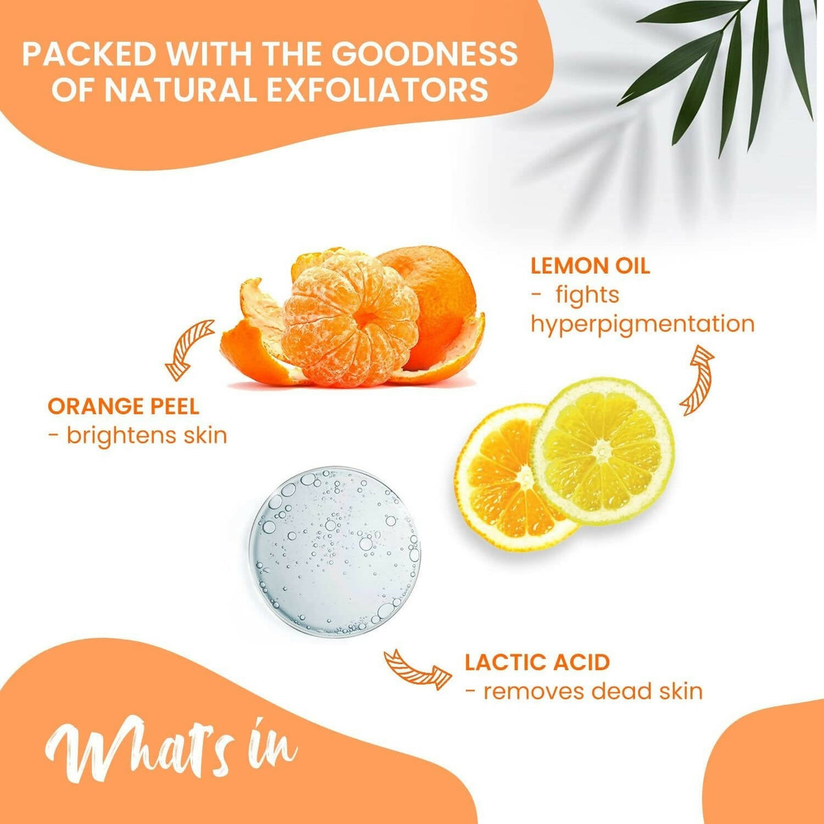 Nutriglow Advanced Organics Vitamin C Lightening Scrub | Grocsy