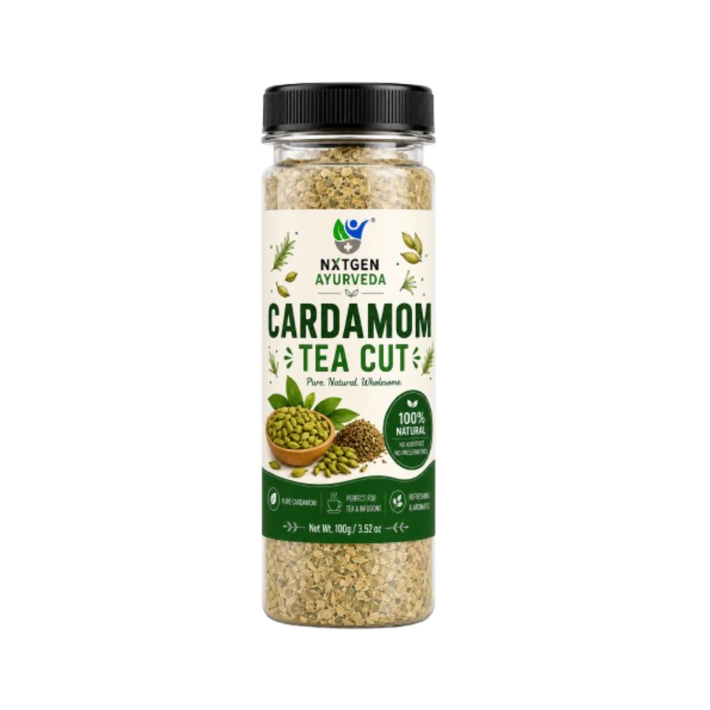 Nxtgen Ayurveda Cardamom Tea Cut | Grocsy