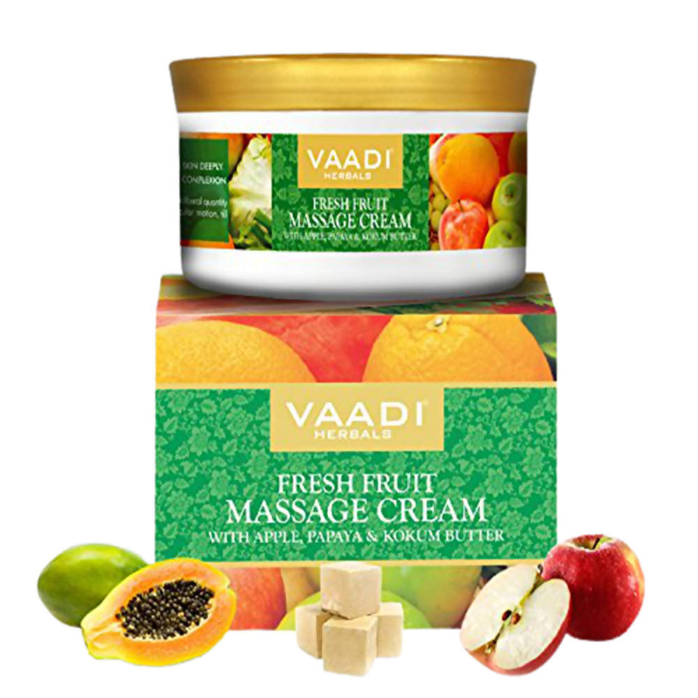 Vaadi Herbals Fresh Fruit Massage Cream | Grocsy