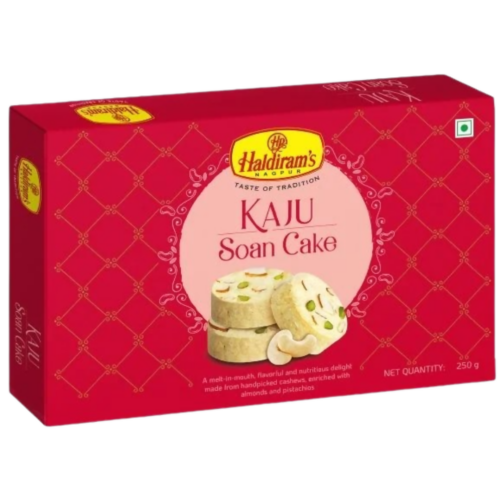 Haldiram's Kaju Soan Cake | Grocsy