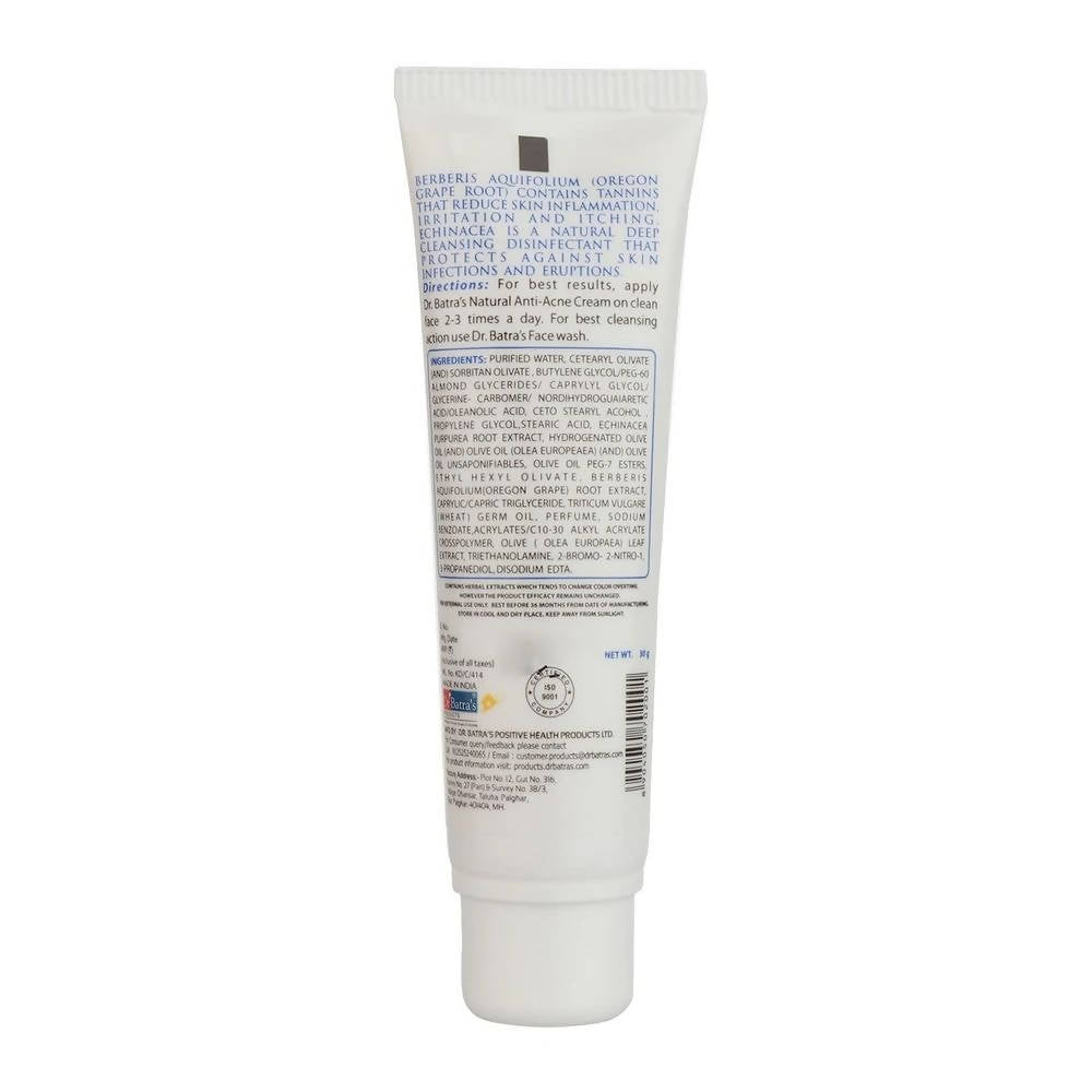 Dr. Batra's Natural Anti Acne Cream | Grocsy