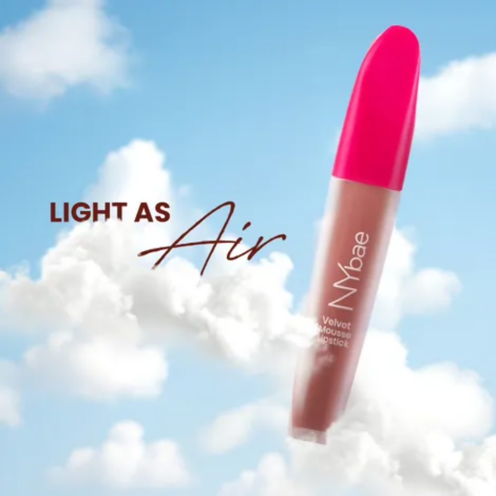 NY Bae Velvet Mousse Liquid Lipstick - Cheeky Nude 09 | Grocsy