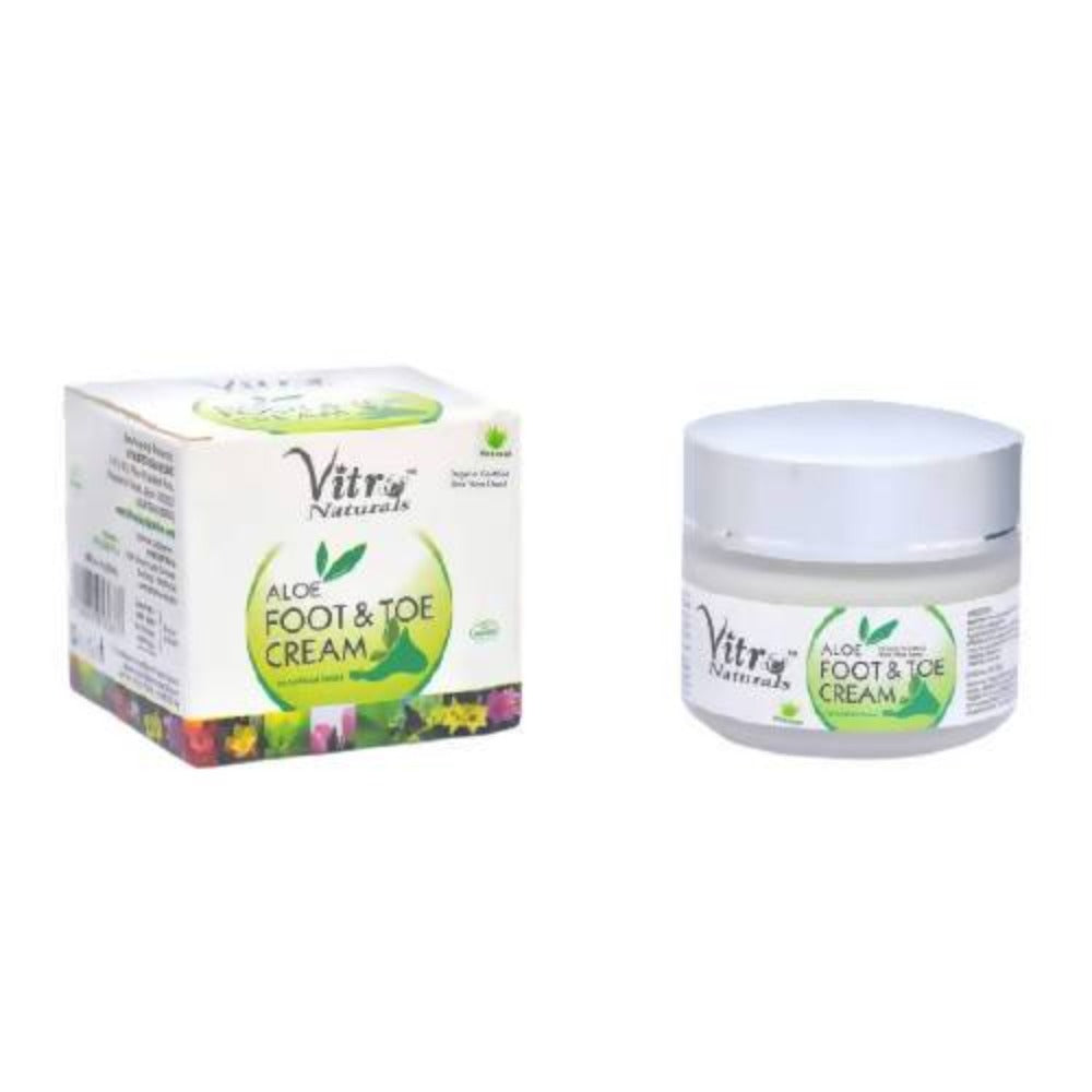 Vitro Naturals Aloe Foot & Toe Cream | Grocsy