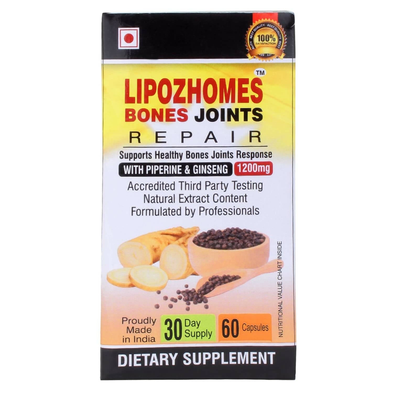 Navchetana Kendra Lipozhomes Bones and Joint Repair Capsules | Grocsy