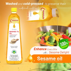 Shagun Cold Pressed Sesame Oil - Washed Til Oil | Grocsy