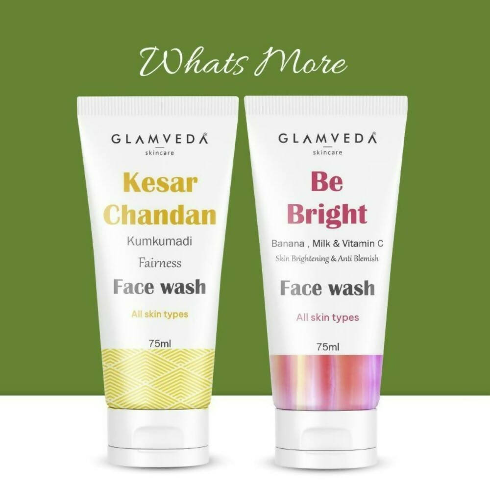 Glamveda Clear Skin Tea Tree, Neem & Aloe Anti Acne Face Wash | Grocsy