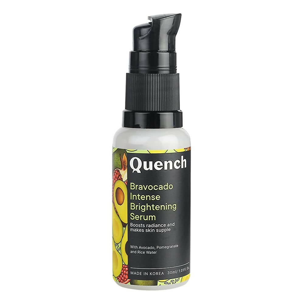 Quench Botanics Bravocado Intense Brightening Korean Serum for Pigmentation and Dark Spots, For All Skin Types - Korean Skincare | Grocsy