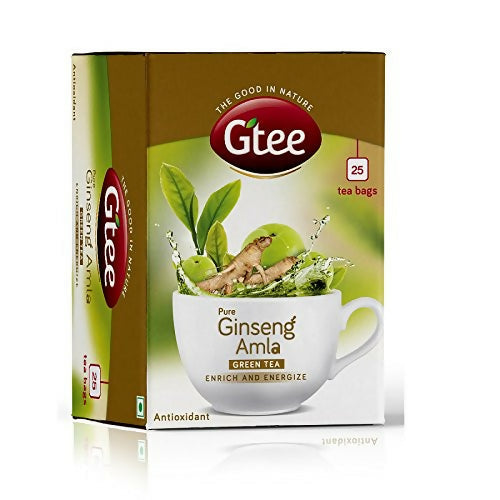 Gtee Green Tea Bags - Ginseng | Grocsy