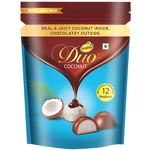 Sundrop Duo Coconut Chocolate Pralines | Grocsy