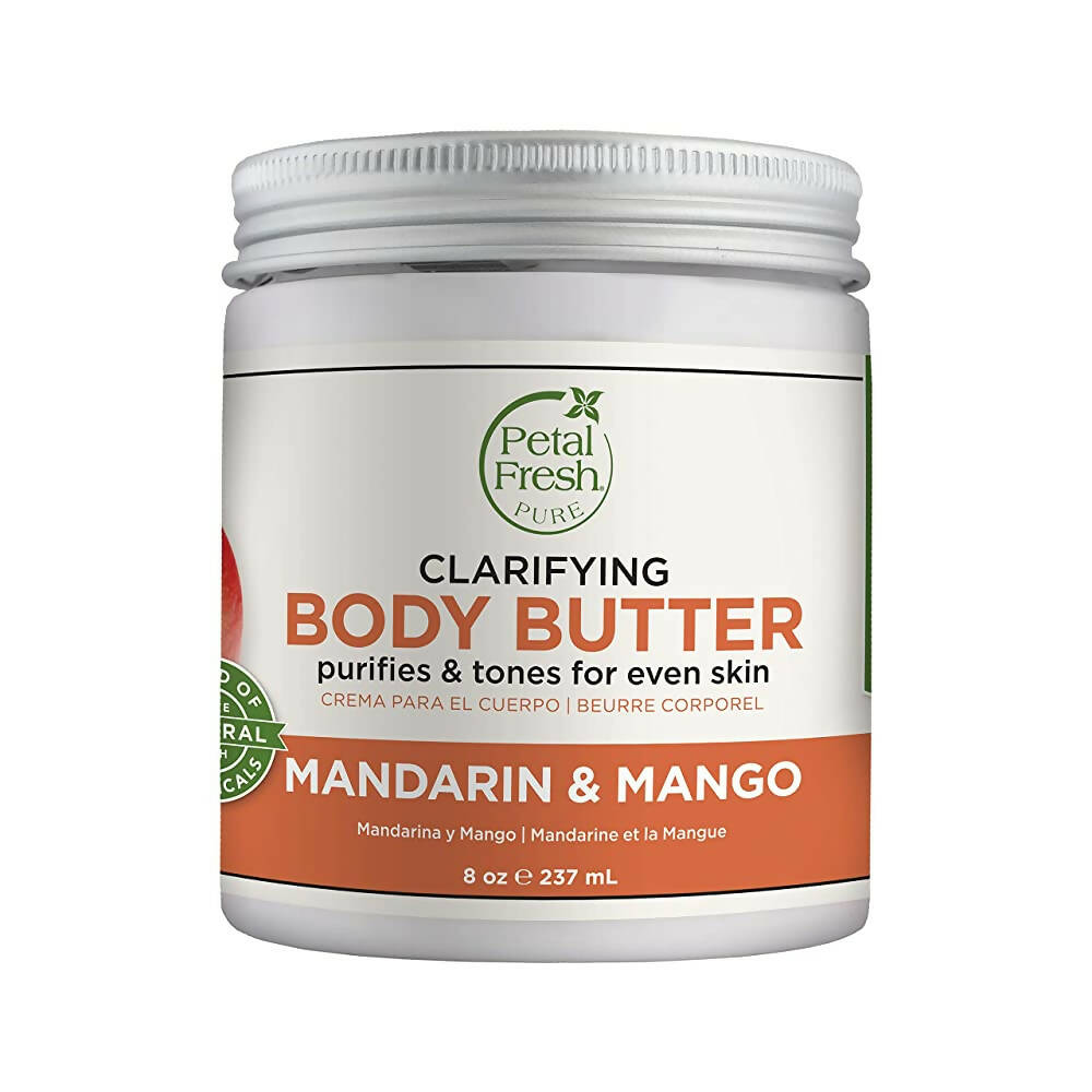 Petal Fresh Organic Mandarin & Mango Body Butter | Grocsy