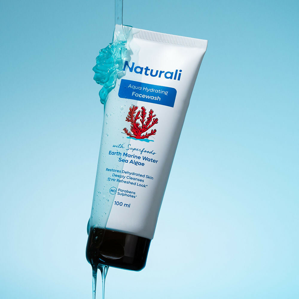 Naturali Aqua Hydrating Face Wash | Grocsy