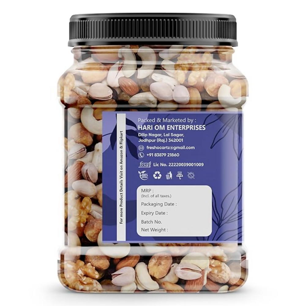 FreshoCartz Mixed Dry Fruit Jar | Grocsy