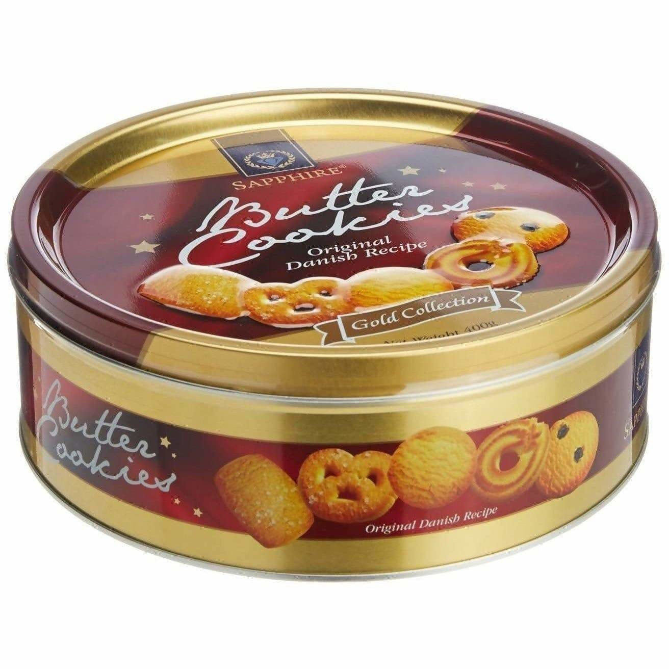 Sapphire Butter Cookies Gold Collection | Grocsy