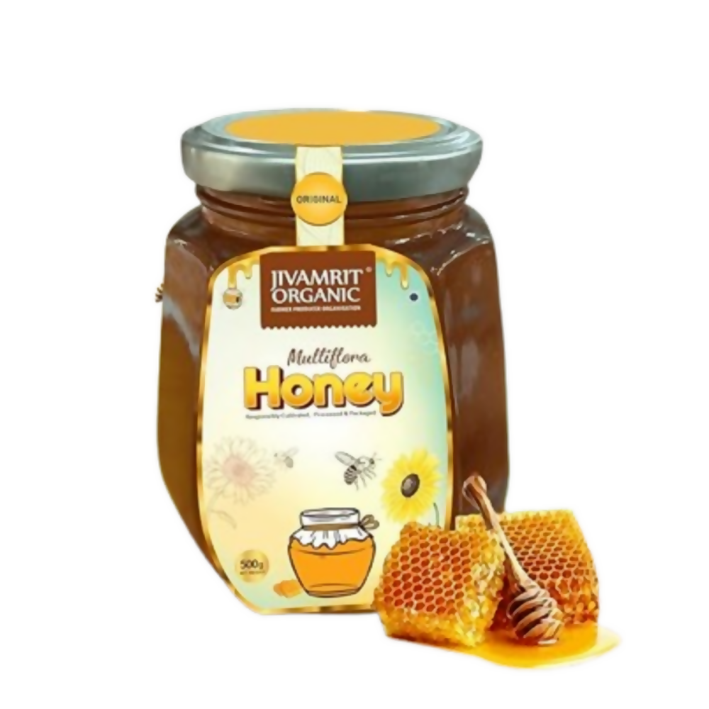 Jivamrit Organic Multiflora Honey | Grocsy