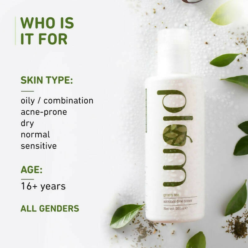 Plum Green Tea Alcohol-Free Toner | Grocsy