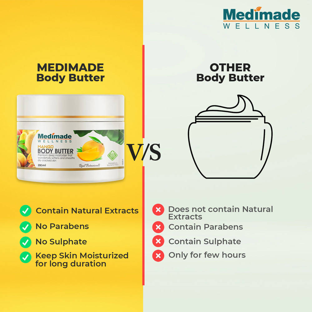 Medimade Wellness Mango Body Butter | Grocsy