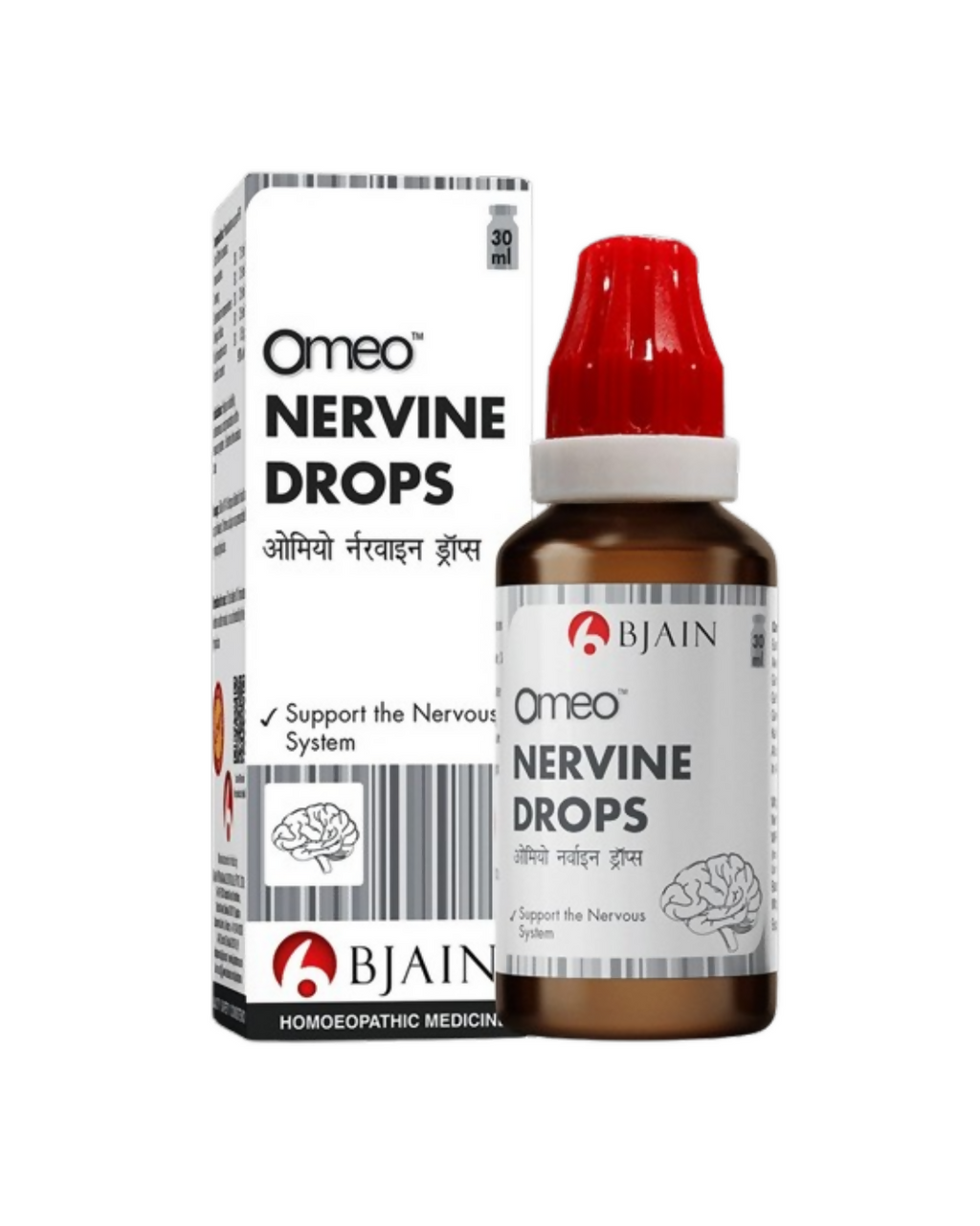 Bjain Homeopathy Omeo Nervine Drops | Grocsy