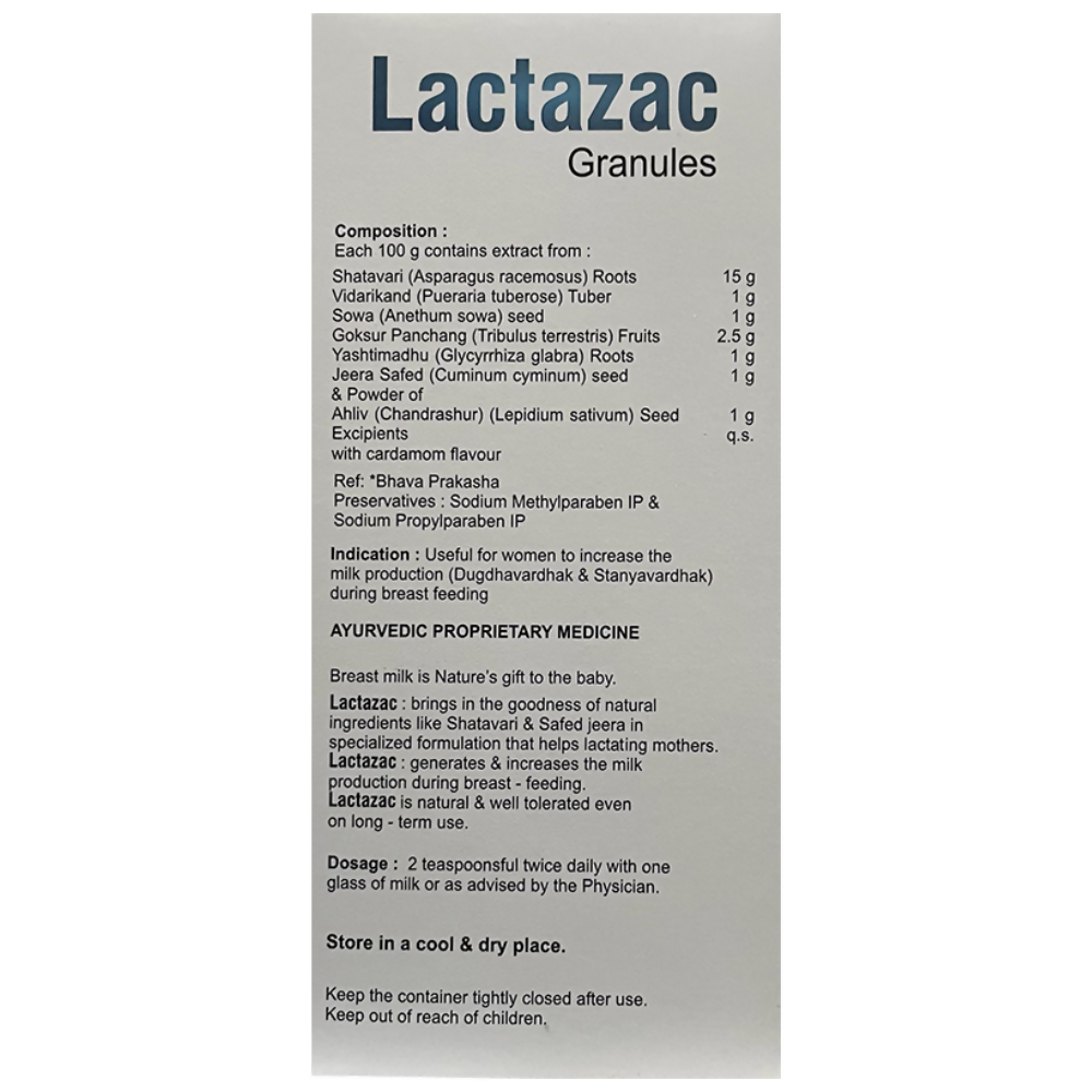 Elzac Lactazac Granules | Grocsy