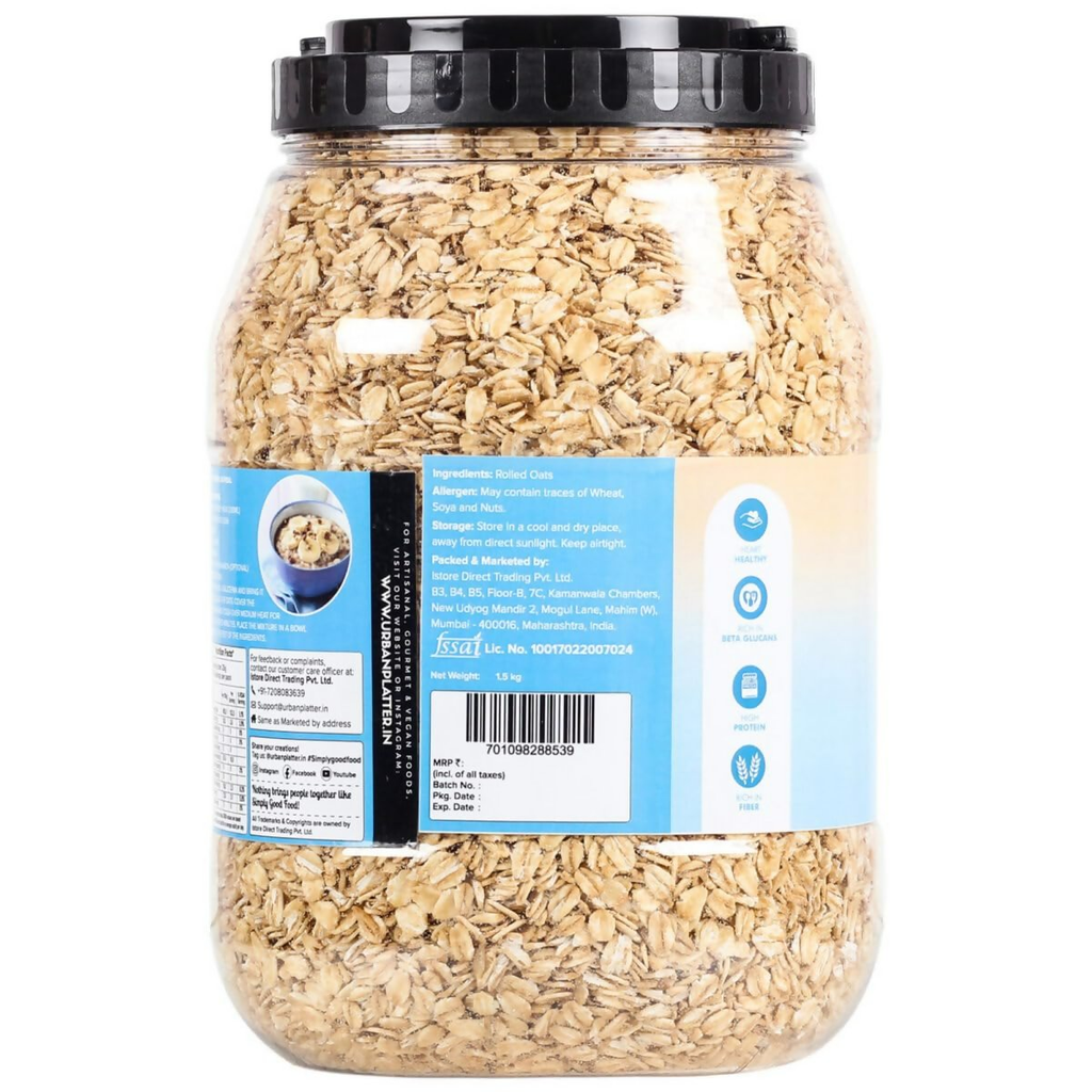 Urban Platter Rolled Oats | Grocsy