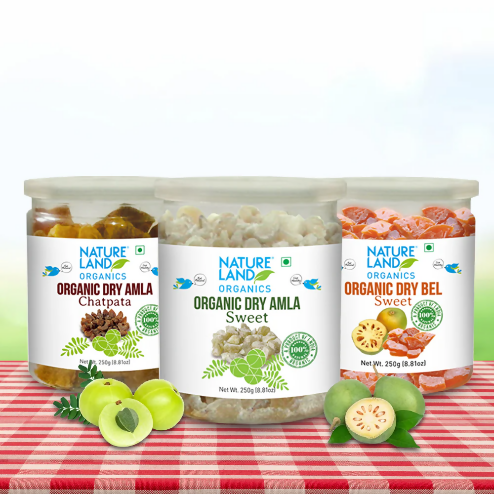 Nature Land Organics Candies Jars | Grocsy