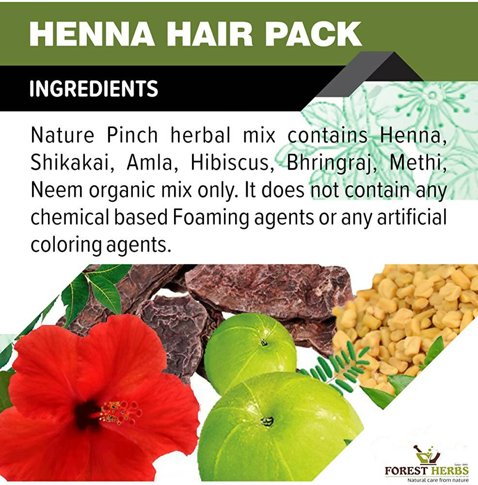 The Forest Herbs Henna Mix Powder | Grocsy