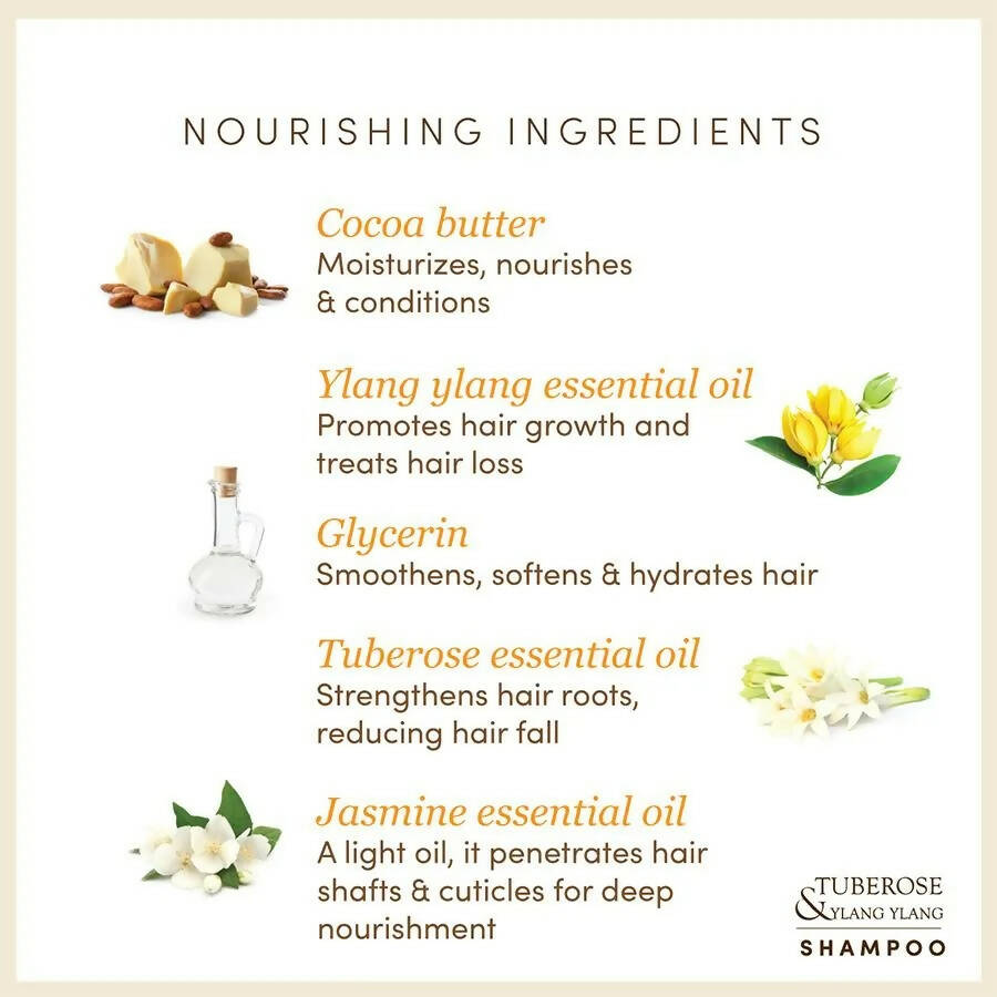 The Earth Reserve Tuberose & Ylang Ylang Infused Shampoo | Grocsy