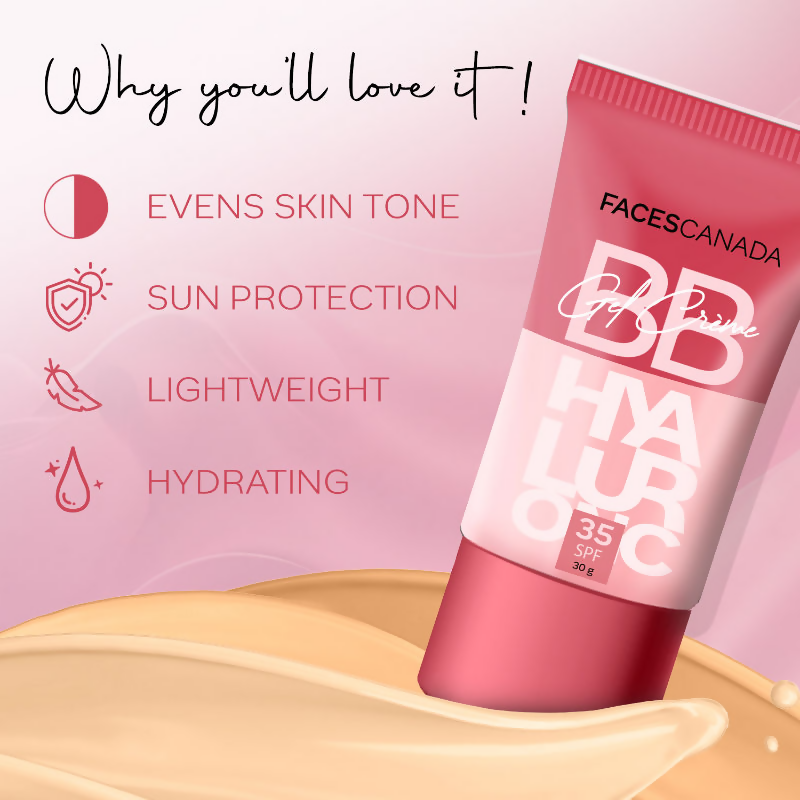 Faces Canada SPF 35 BB Gel Creme - Light Vanilla | Grocsy