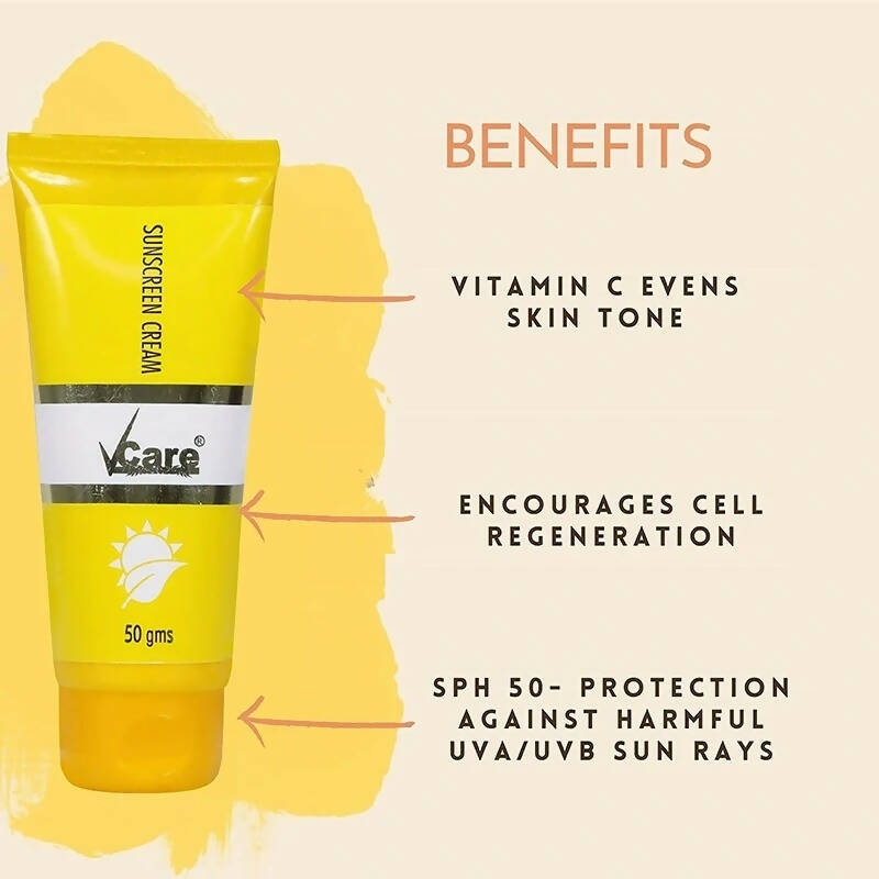 VCare Sunscreen Cream | Grocsy