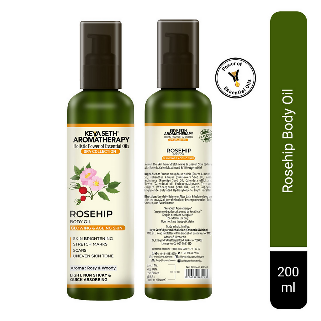 Keya Seth Aromatherapy Rosehip Body Oil | Grocsy