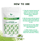 The Wellness Shop Neem Facial Wax Powder | Grocsy