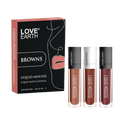 Love Earth Liquid Mousse Matte Lipstick - Browns | Grocsy