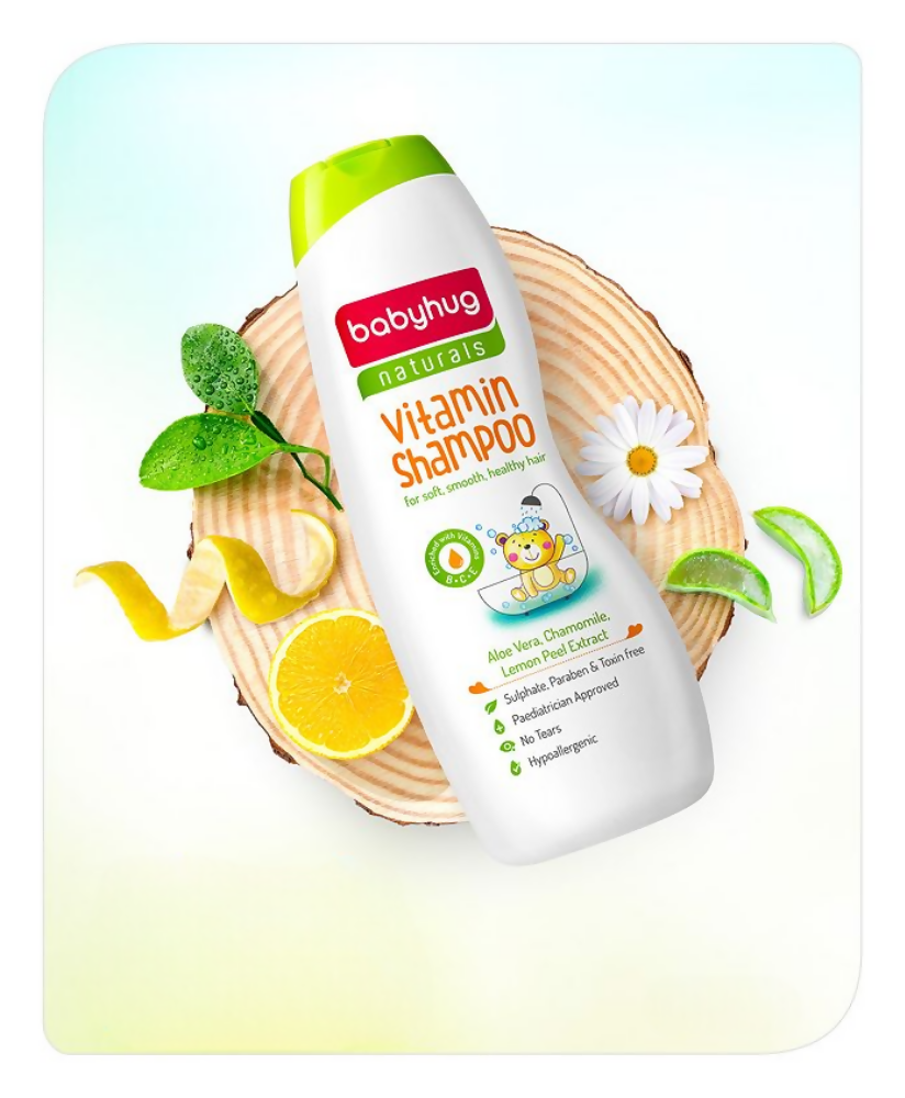 Babyhug Naturals Vitamin Shampoo | Grocsy