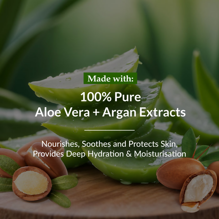 Lotus Botanicals 100% Pure Argan & Aloe Vera Extracts HydraMelt Body Butter | Grocsy
