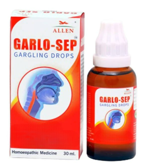 Allen Homeopathy Garlo-Sep Gargling Drops | Grocsy