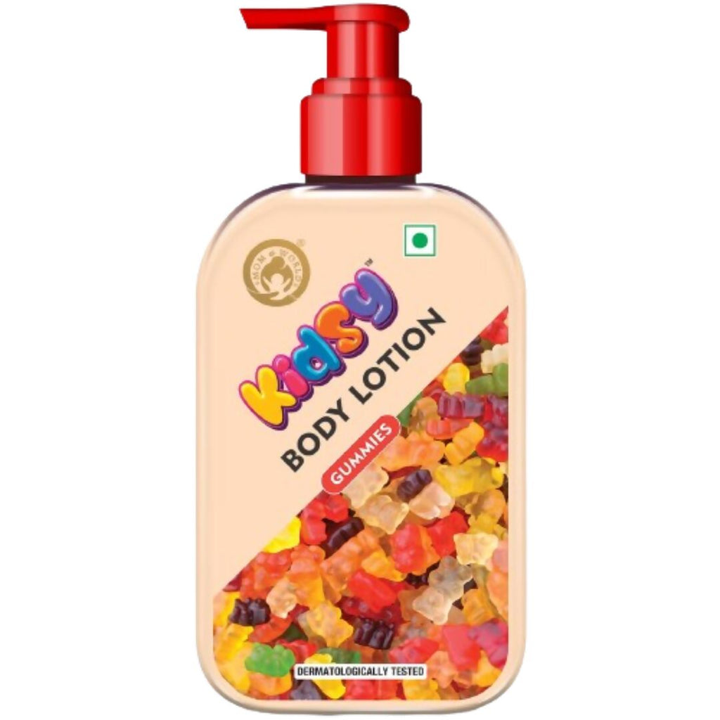 Mom & World Kidsy Gummies Moisturising Body Lotion | Grocsy