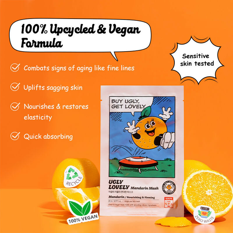 The Face Shop Ugly Lovely Mandarin Mask | Grocsy