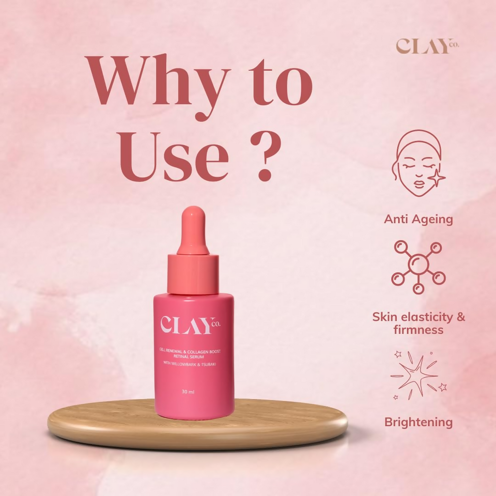 Clayco Cell Renewal & Collagen Boost Retinal Serum | Grocsy
