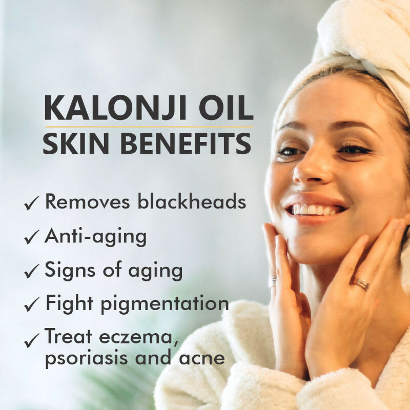Skiura Nature Kalonji Oil & Black Seed Oil For Hair Oil | Grocsy