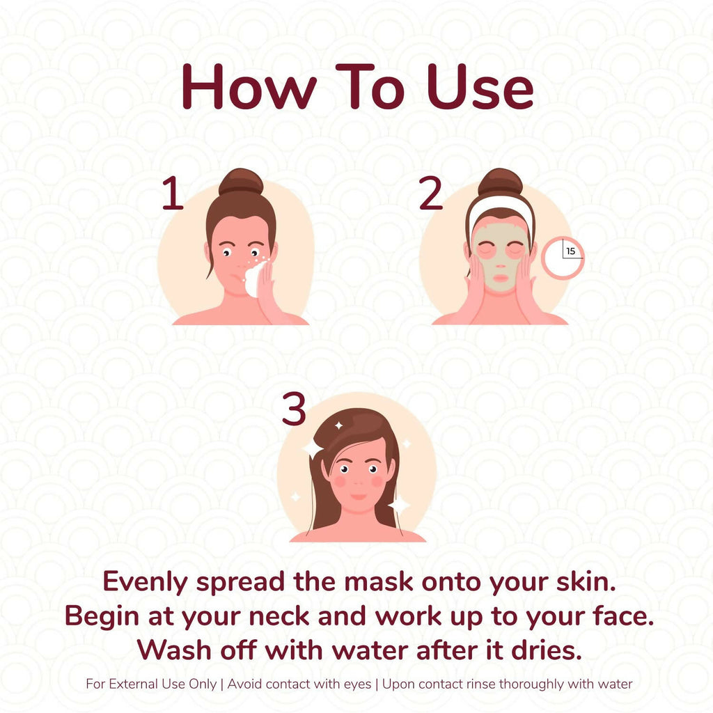 Ningen Fuller’s Earth Facial Glow Mask | Grocsy